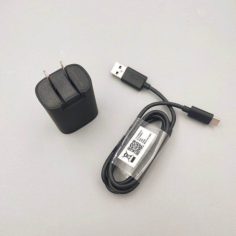 12v 1.5A caricabatterie rapido Turbo Power 18w adattatore rapido cavo dati USB C per Motorola Moto G/G5 Plus/G9/Edge +/Edge S 5G/z3 Sony OPPO