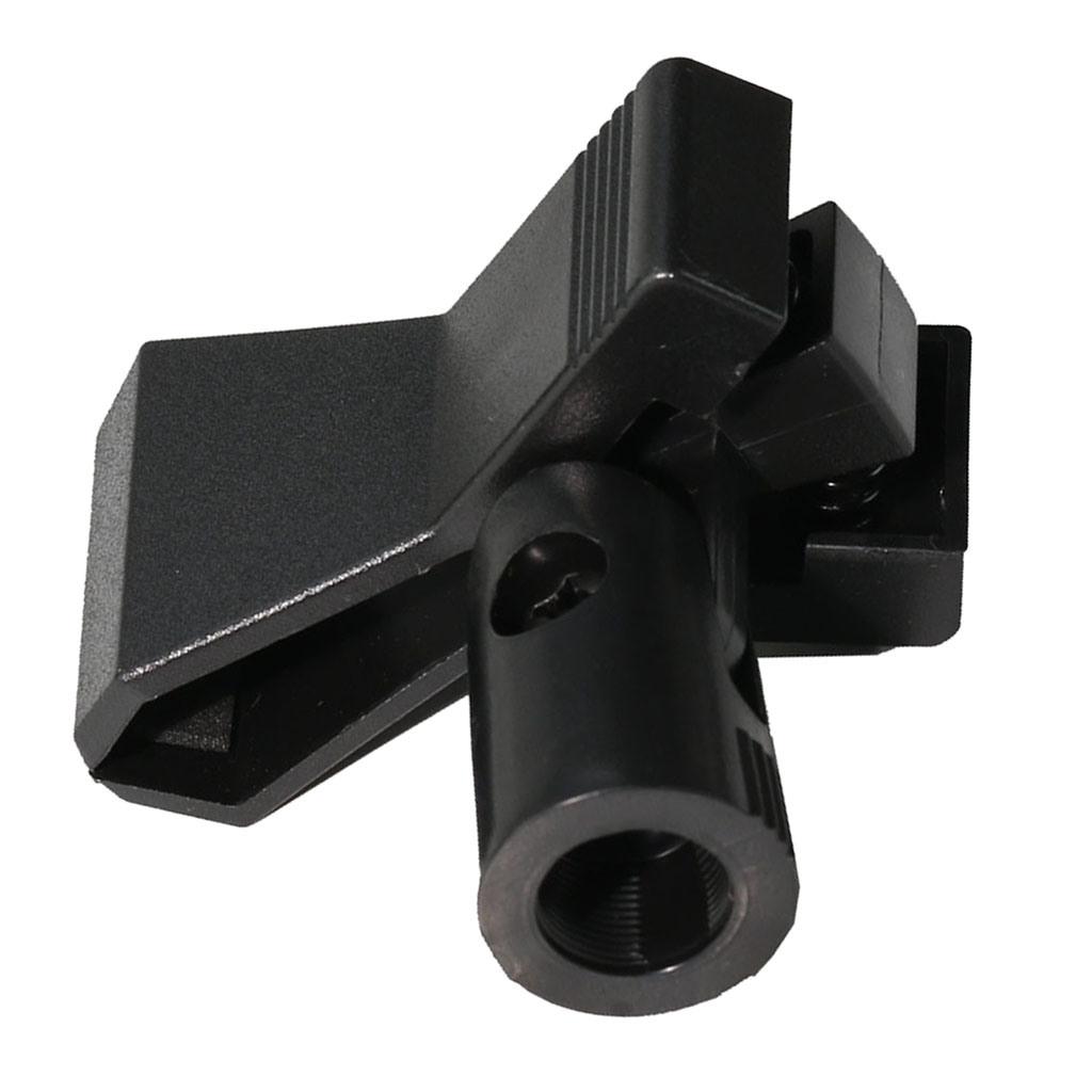Duurzaam Microfoon Clip Microfoon Klem Houder Stand Accessoire Zwart Voor Microfoons Met 15Mm-45Mm Diameter