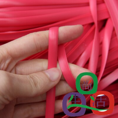 500g = about 70 meters: flat synthetic rattan weaving material plastic rattan for knit and repair chair table,synthetic rattan: 5
