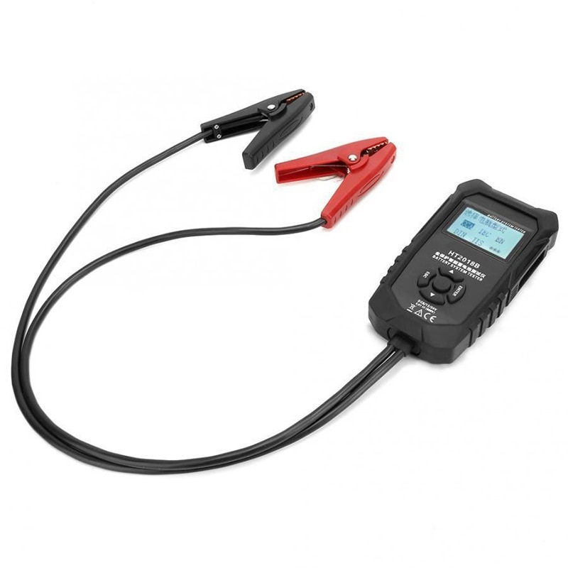 HT2018B Car Digital Battery Tester Vehicle Battery Charging Voltage
