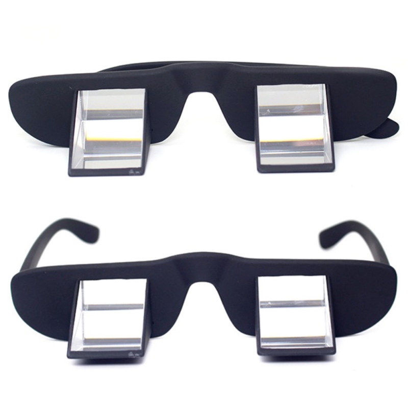 Lazy Polarization Refractive Glasses Climbing Hiking Goggles Prism Spectacles Eyewear For Reading Watching TV