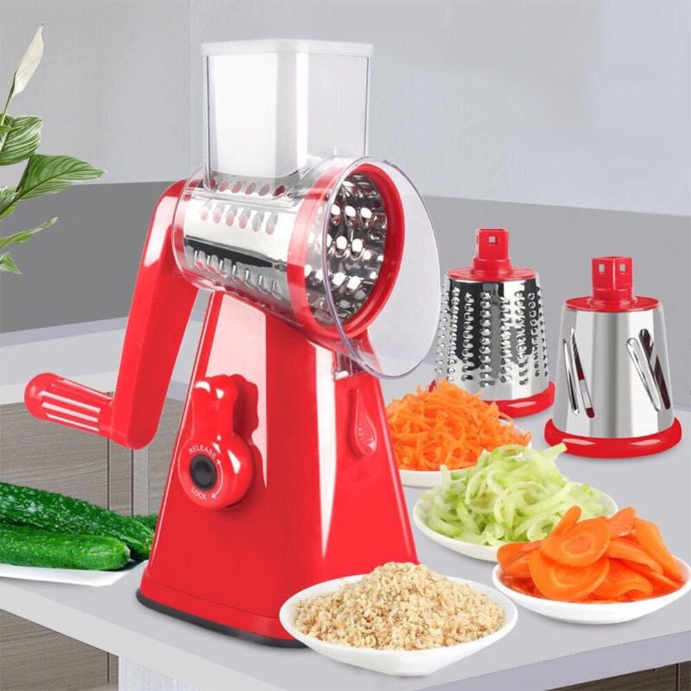 Multifunctionele Manual Groenten Slicer Fruit Cutter Roller Aardappelen Wortel Shredder Keukenmachine Praktische Keuken Gadget Tool