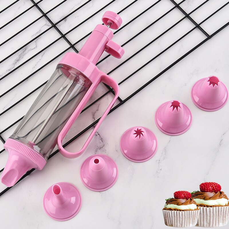 Cookie presse Kit pistolet Machine faisant gâteau décoration presse moules & pâtisserie tuyauterie buses Cookie outil Biscuit fabricant cuire cuisine