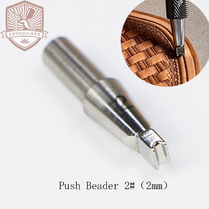 Leather Craft tools Edge Beader And Double Line for Carving Swivel Knives: light green