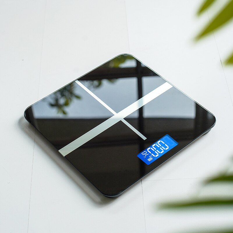 Pink Cross Bathroom Scales Smart Body Weight Scale LED Display 180KG Digital Floor Scale Home Accurate Electronic Scales: C2