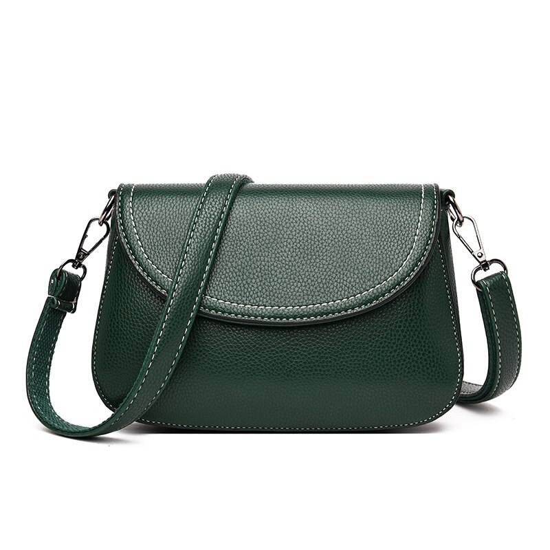 de bolsos cruzados para mujer, bandolera de para mujer, bolso de hombro, Bolso pequeño de piel sintética de famoso, bolso de mano: Green