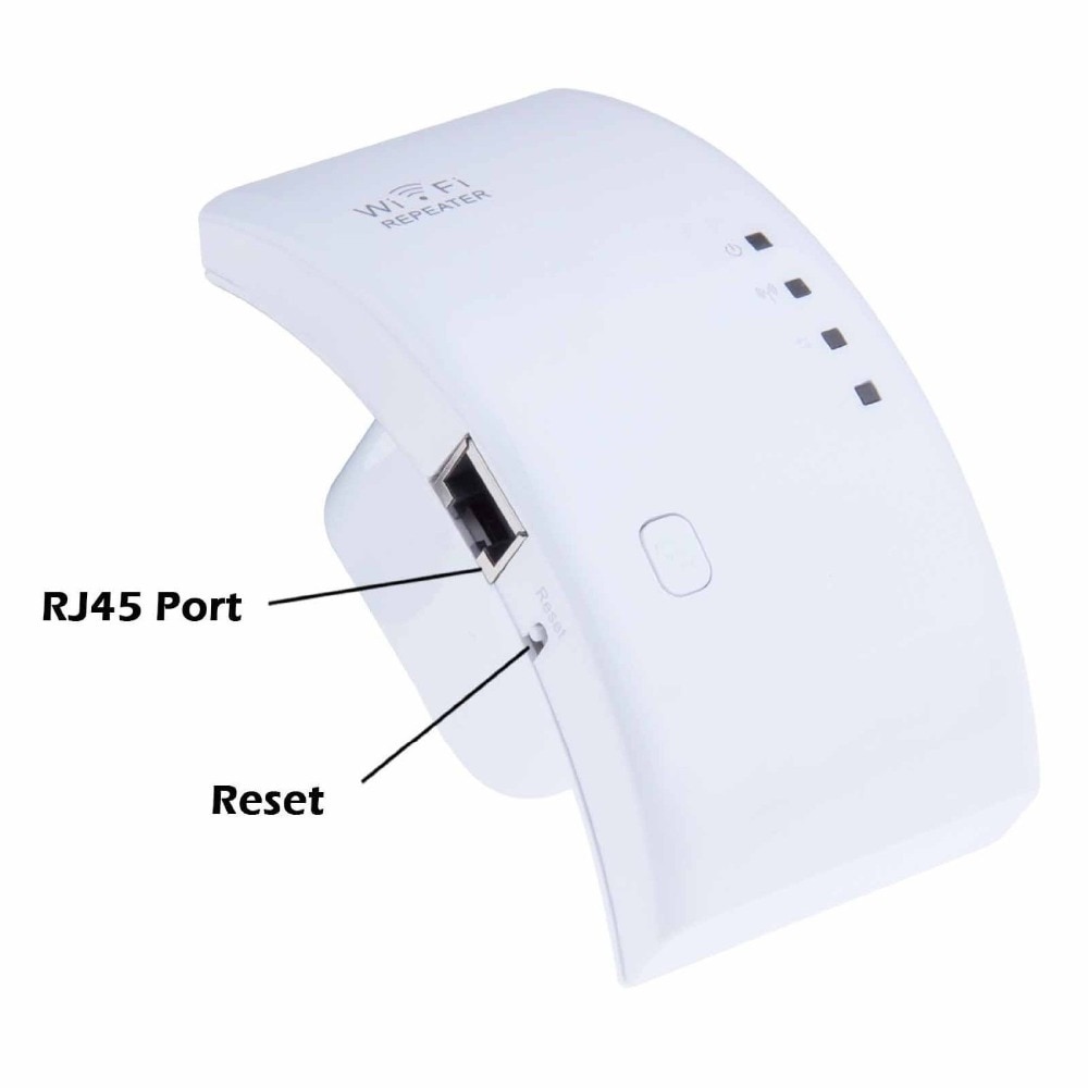 Wireless-n wifi repeater 802.11n/ b/g netværk ap range expander udendørs trådløs repeater 300m 2 dbi antenner us/euplug