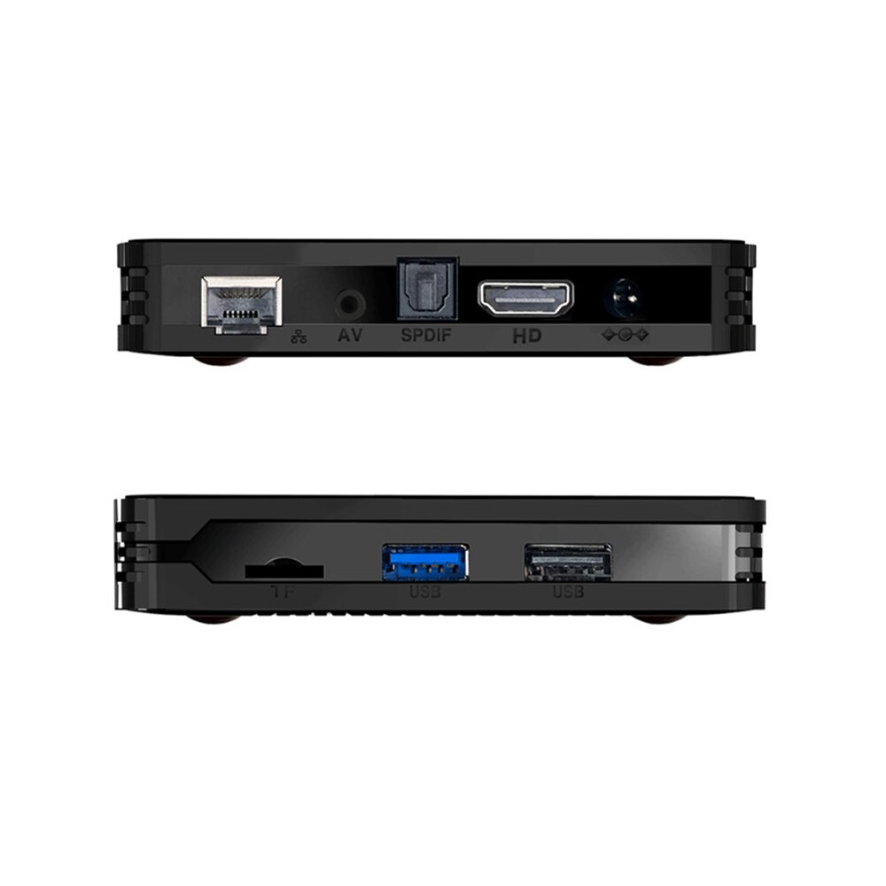 H10 max+ smart tv box ontvanger android 10.0 1gb+8gb 4k mediaspeler digitale video-uitzendontvanger ondersteuning 2.4g/5g wifi