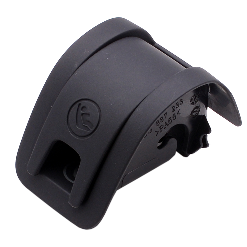 For VW Golf MK7 MK7.5 Seat Leon Rear Back Seat ISOFIX Cover Cap 5GG887233 5GG877187 Blcak: 1 Set