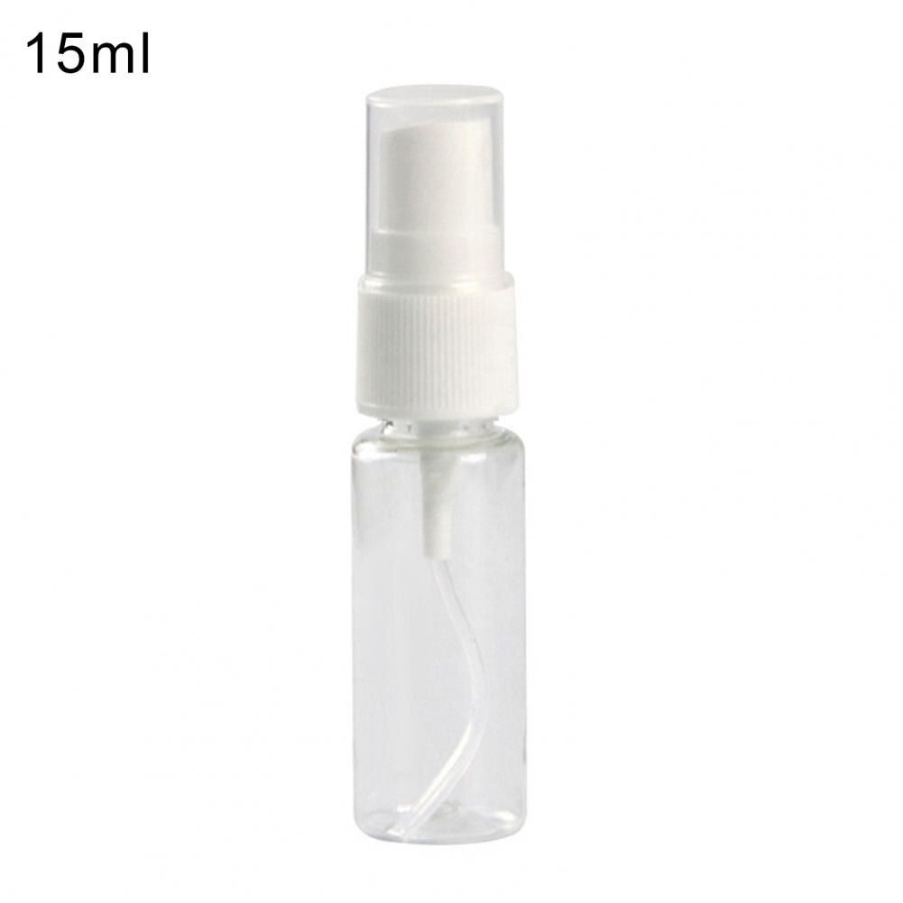 5~200ml Mini Travel Plastic Empty Bottle Portable Handwashing Transparent Spray Atomizer Refillable Bottles: Gold