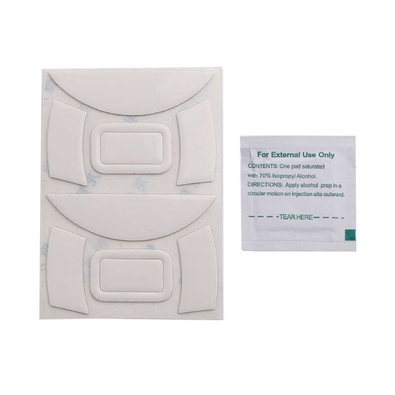 2Set Mouse Skates for razer- DeathAdder Essential 2000 Replacement Glide Feet: WHITE