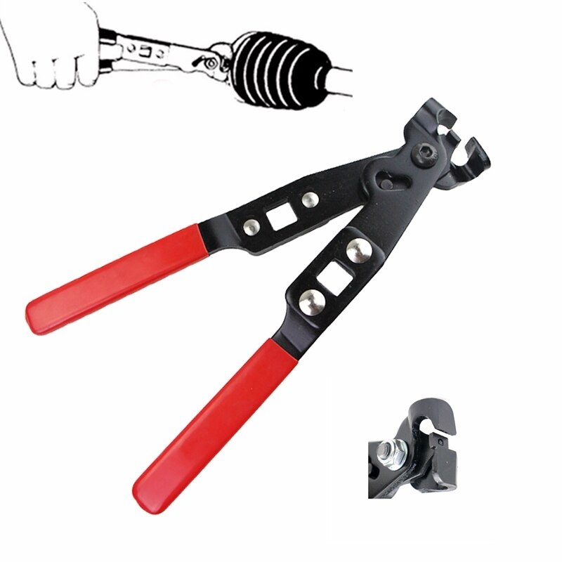 Alicates de abrazadera de arranque de eje de junta CV, herramienta de engarce, tipo de oreja (extensión), novedad