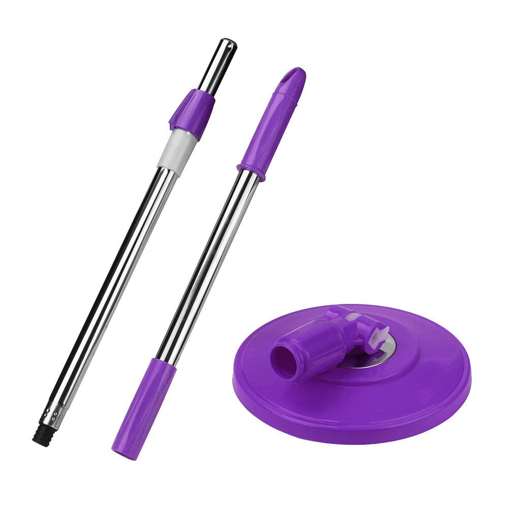 Manche de remplacement pour balai à franges, modèle 360 sans pédale, noir: Purple