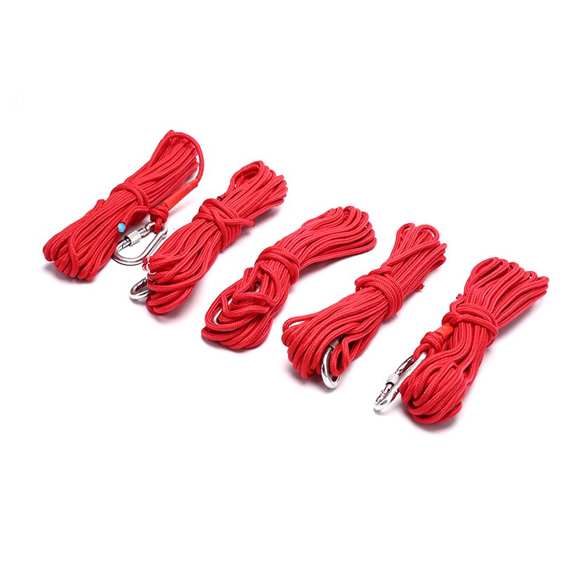 10M Red Fishing Magnets Rope Strong Search Magnets Fishing Pot Fishing Magnet Rope
