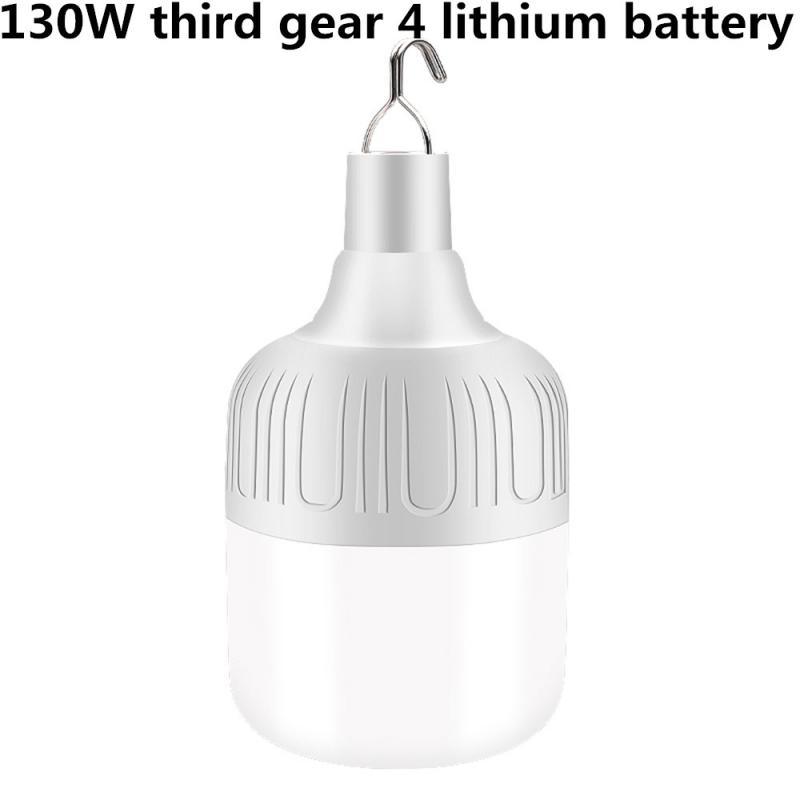 Portable Adjustable Brightness Outdoor Lighting Lamp Power Failure Emergency Waterproof Lamp Night Market Camping Lighting Lamp: 130W