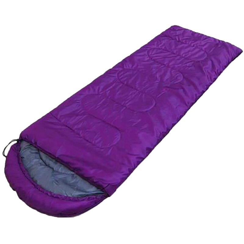 Sleeping Bag Warm Lightweight Envelope for Indoor Outdoor Camping: Purple