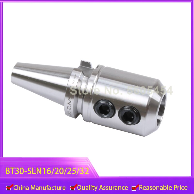 1 Uds BT30 BT40 SLN16 20 25 32 40, potente corte de vástago de fresado fijo lateral, taladro rápido, fresa de maíz, vástago de sujeción