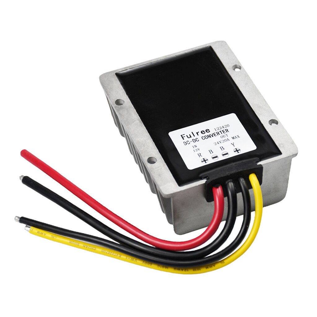 Voltage Regulator DC DC 10-23V Step UP to DC 24V 20A Buck Transformer 12V to 24V Converter