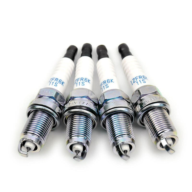 4PCS IZFR6K-11S 5266 9807B-561BW Iridium Spark Plug For Honda Civic 06-11 1.8L 9807B561BW IZFR6K11S IZFR6K 11S