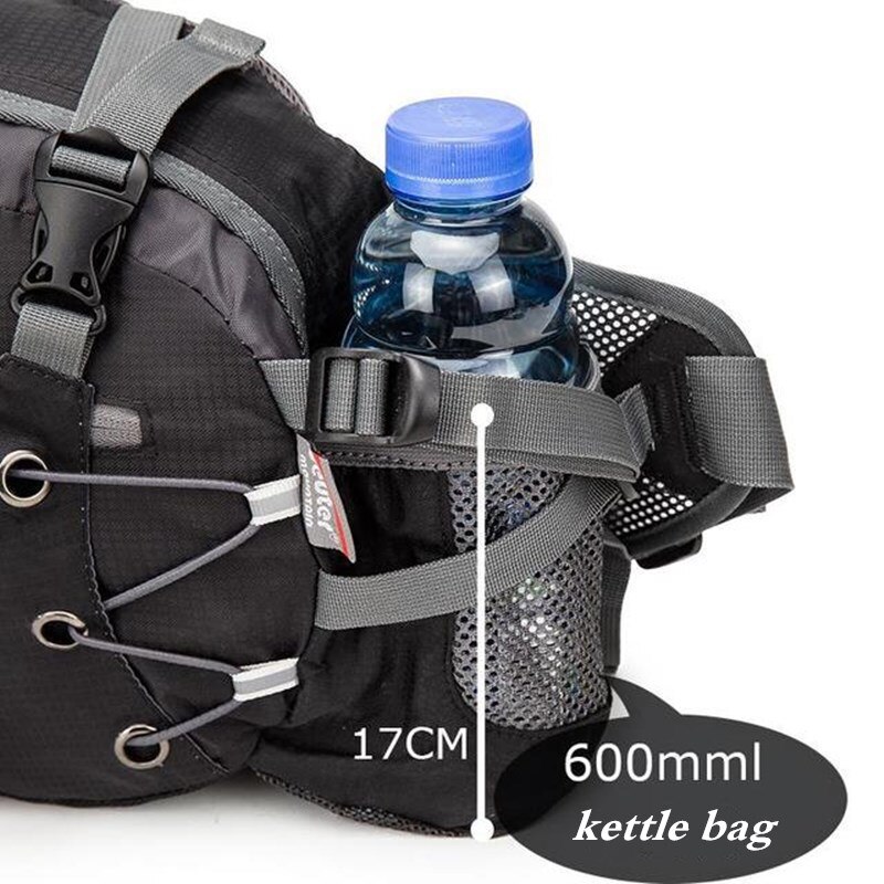 7L, conducción al aire libre, senderismo, hervidor, bolsa de cintura para hombres y mujeres, Camping, viajes, pesca, ocio, bolsa deportiva, impermeable, mochila resistente al desgaste
