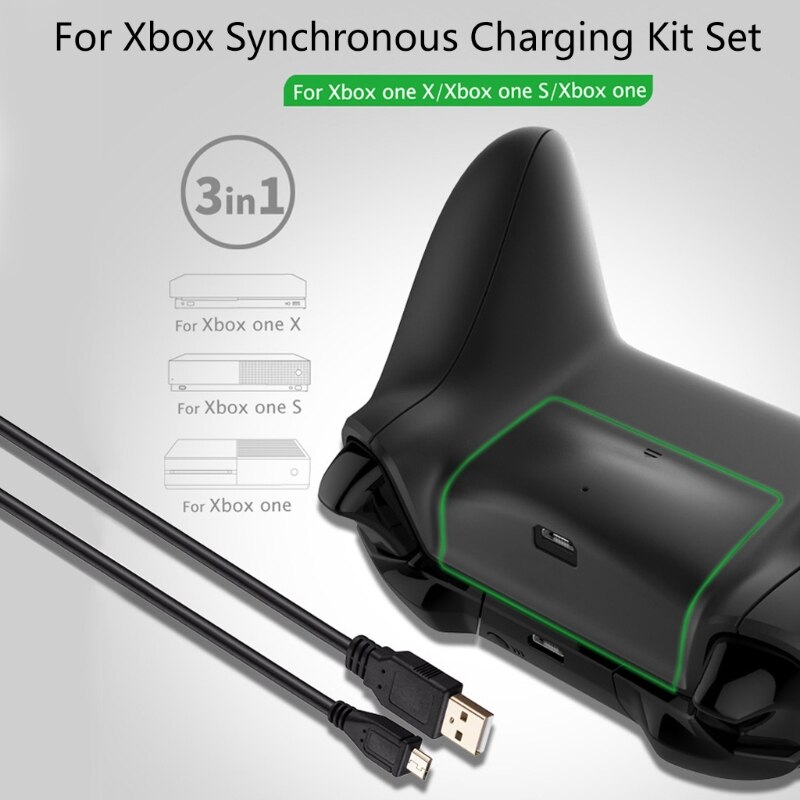 One Controller Battery Pack 1400mAh Box Rechargeable Battery Pack Play and Charge Kit