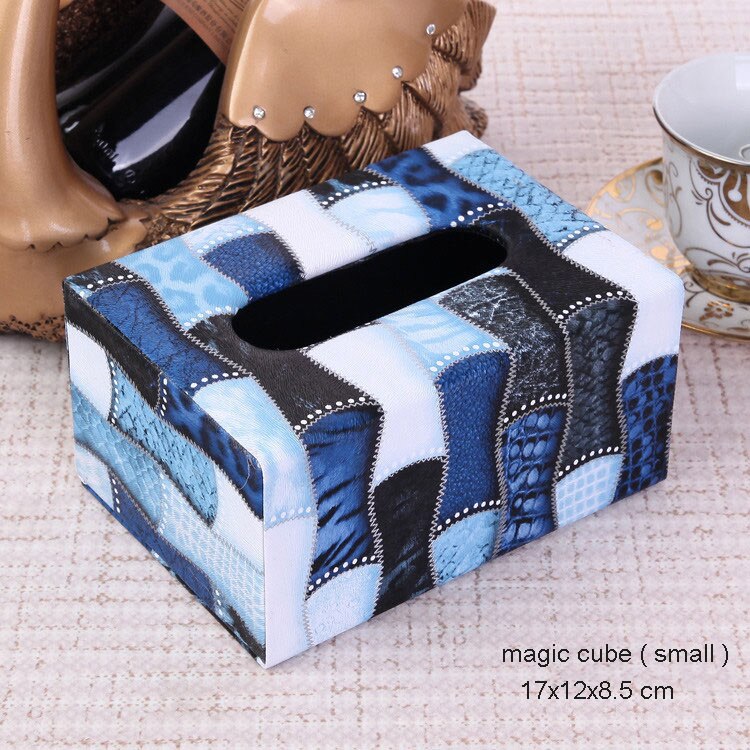 modern rectangular cute tissue box cover car tissue box holder dispensador papel paper dispenser wooden tissue box 519: small magic cube