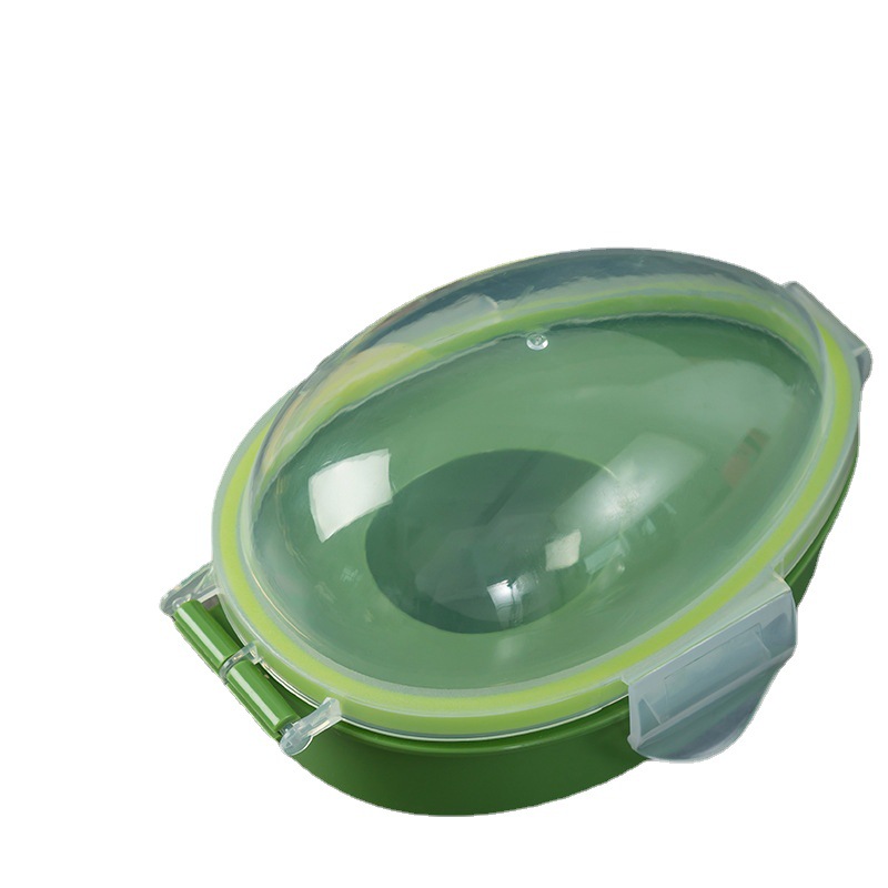 Klik op deksel Avocado-opslagcontainer Keeper Keuken Avocado Saver Voedsel Scherper Opbergdoos Fruit Groentehouder Vers houden