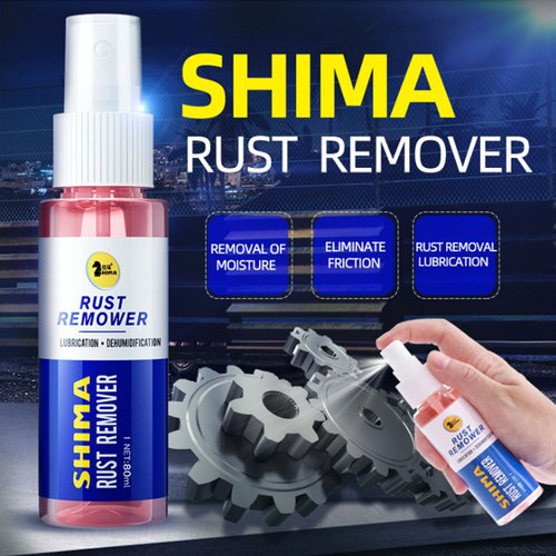 Eliminador de óxido para ventana de coche, lubricación antioxidante, limpieza de deshumidificación, mantenimiento de vehículos de doble uso, 80ml
