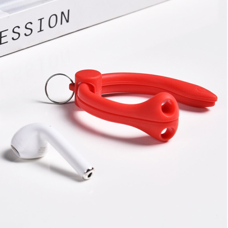 2 stk anti-fald bluetooth-kompatible headset ørekroge øretelefonbeskytter holder sport anti-tabt ørekrog til airpods 1 2 pro
