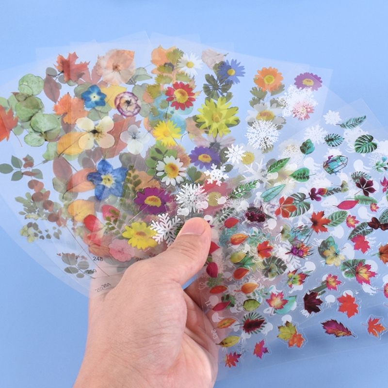 5 Vellen Diy Crystal Epoxy Filler Sticker Hars Vullen Materiaal Stickers Uv Hars Craft Maken Sieraden Maken Kits