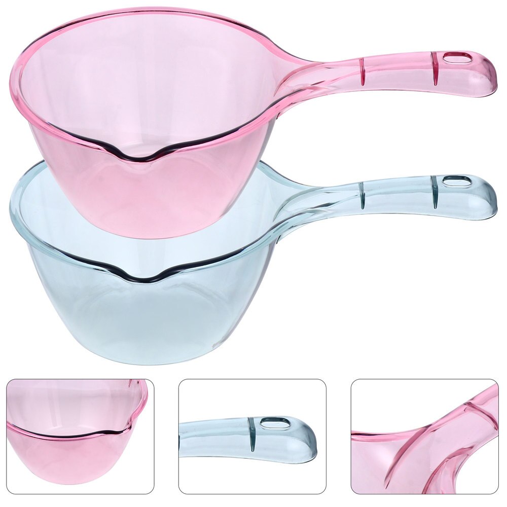 2 szt. Miarki kuchenne przezroczyste kadzie praktyczne miarki robić wody: Default Title