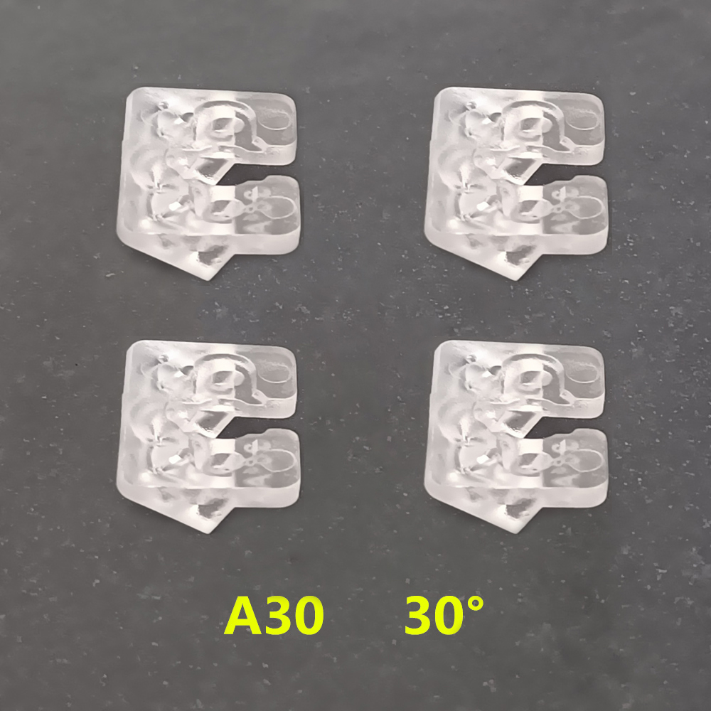 4pcs Universal Car Camera Angle Bracket for Car Rear View Camera Increase Angle of 15 Degrees or 30 Degrees: Gold