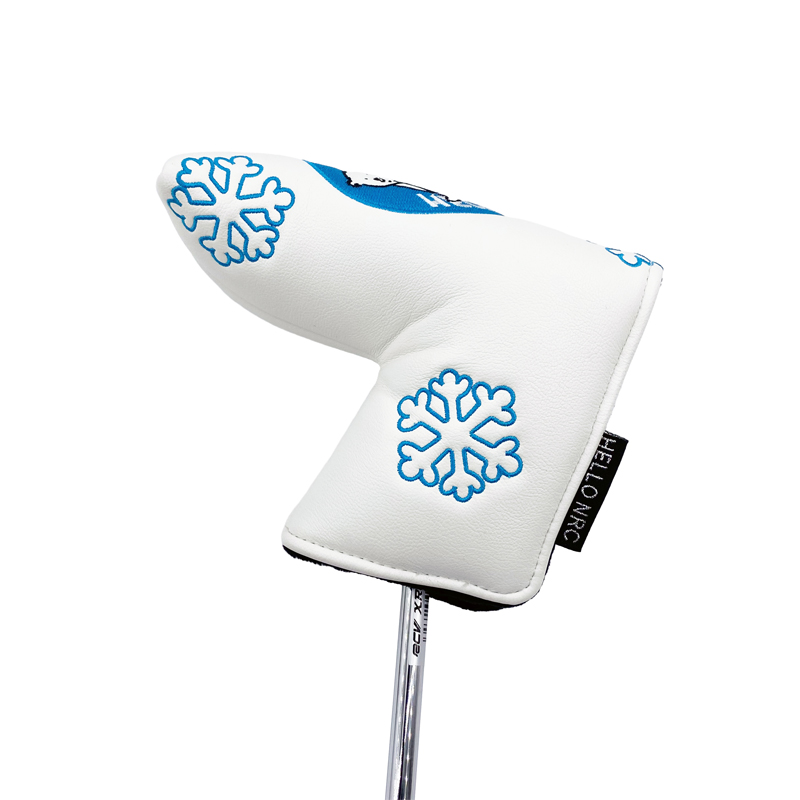 Golf Putter Cover Golf Headcover Magnetische Sluiting Voor Mallet Blade Putter Covers Pu Lederen Golf Club Head Protector Ship