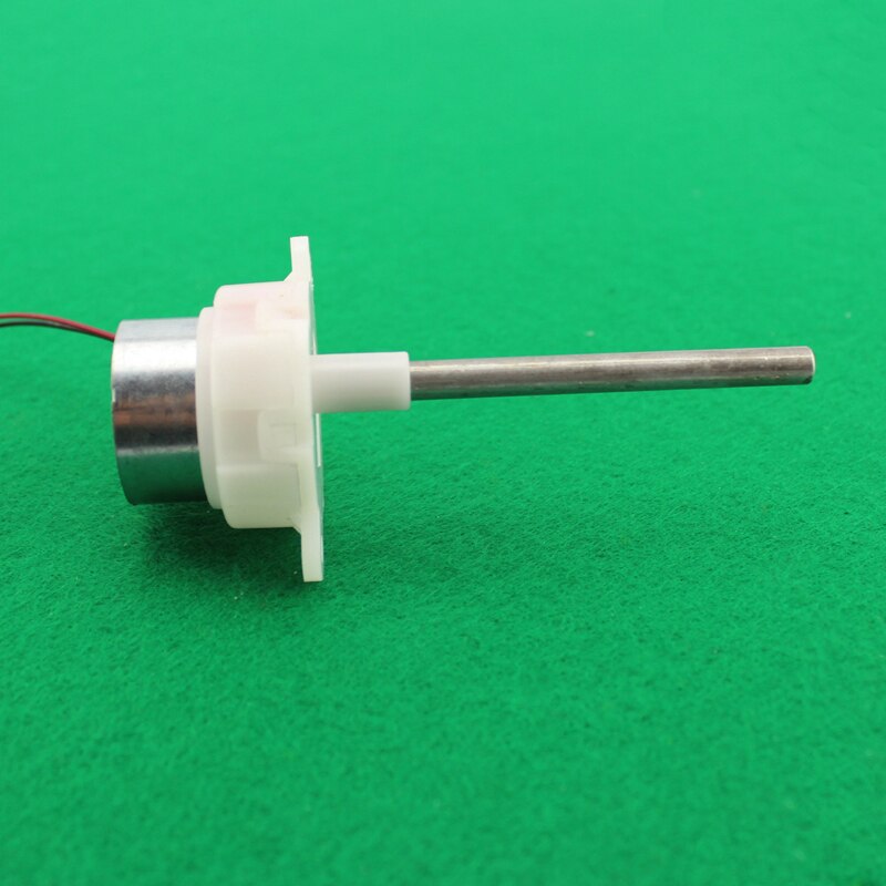 White round 300 gear motor (blind hole shaft) low speed long shaft micro DC motor solar motor