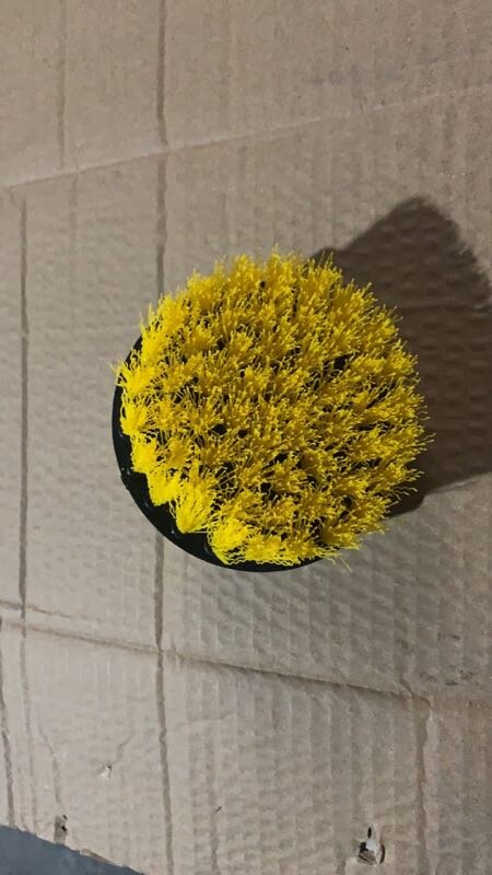 3 pcs Round Electric Bristle Drill Brush Tub Rotary Cleaning Tool Set Attachment Tile Drill Grout Power Scrubber Cleaner