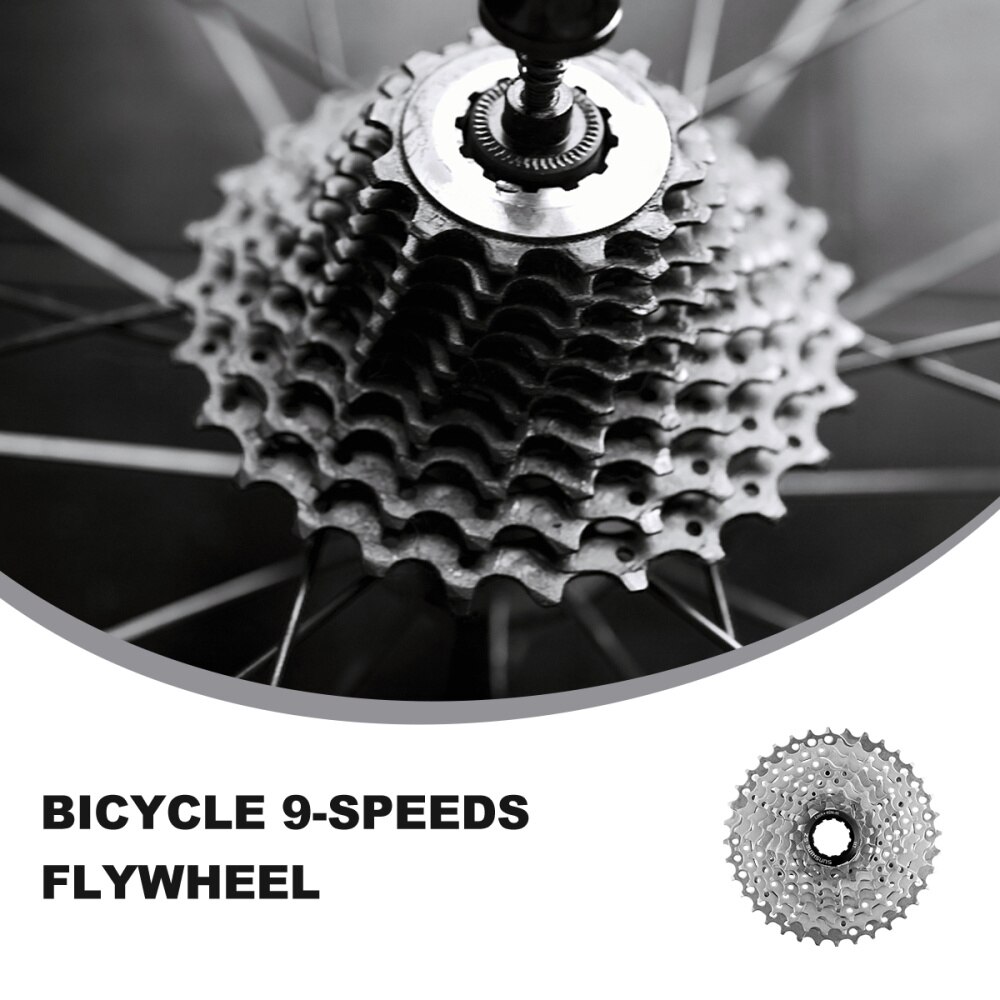 1pc svinghjul 11-36 tænder holdbart 9- speed tandhjul frihjul cykeltilbehør cykelkassette cykeldele til cykel