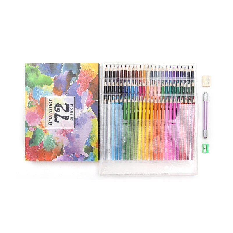 48/72/120/160 Kleuren Art Gekleurde Tekening Potloden Voor Kunstenaar Schets Kunstenaar Schrijven Voor Tekening Schets School art Supply: 72 Colored pencil