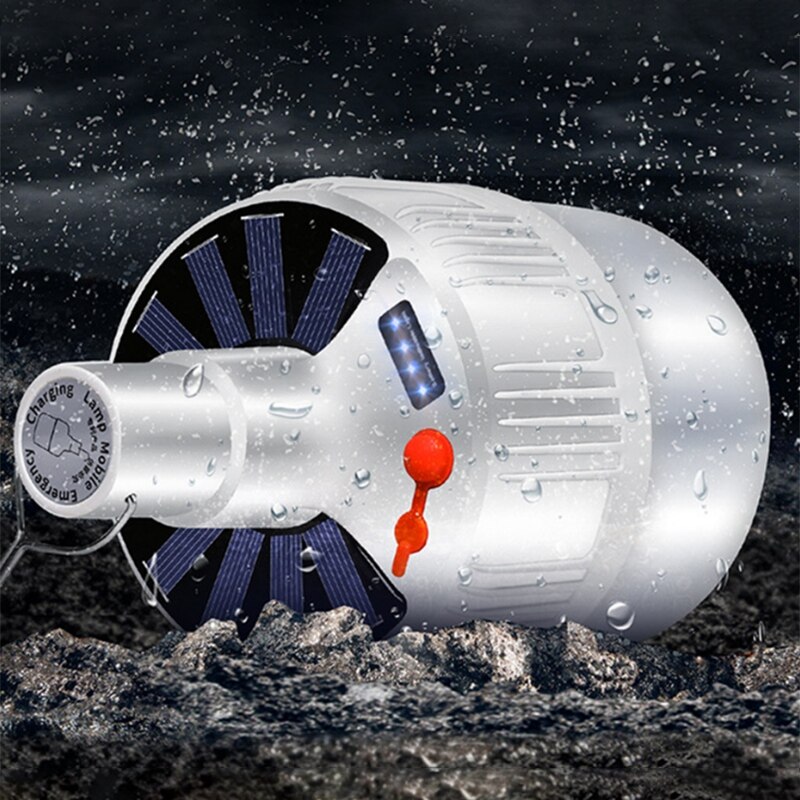 Solar Bulbs Outdoor Lighting Night Market Street Emergency Lighting