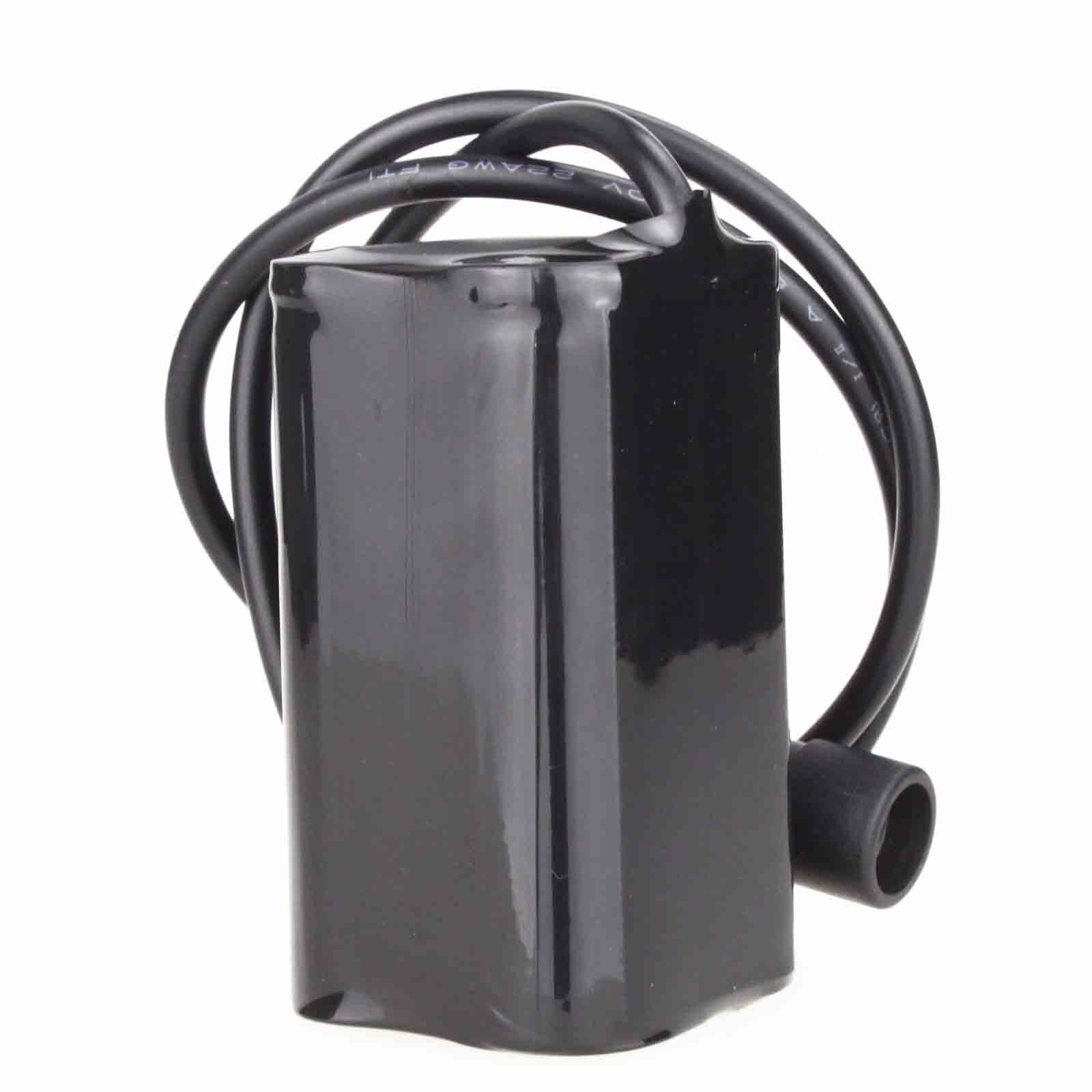 Paquete de batería de 18650 8,4 V, capacidad de 6400mAh para luz LED de bicicleta T6/L2/Faro, 4x18650, batería de litio + 1 bolsa de batería