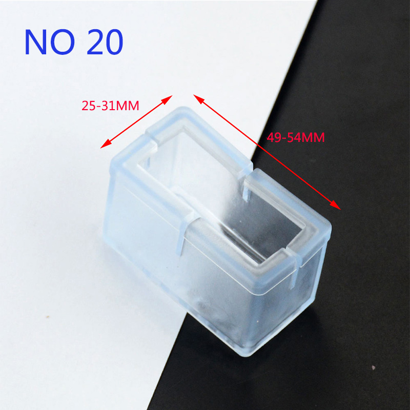 4 Stks/partijen Tafel Stoel Been Mat Siliconen Antislip Stoel Been Caps Voet Bescherming Cover Pads Houten Vloer Protectors 12/24 / 32Pcs: NO.20