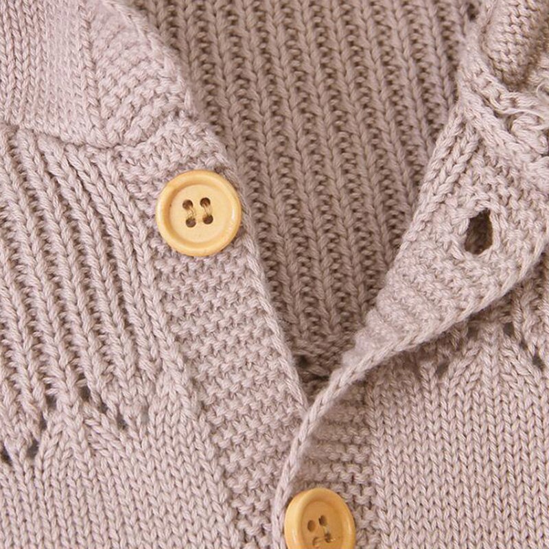 Suéter de bebé de oso de Humor, ropa de invierno , Otoño, mono de punto para bebé niña, mono con capucha de manga larga, conjunto para niños