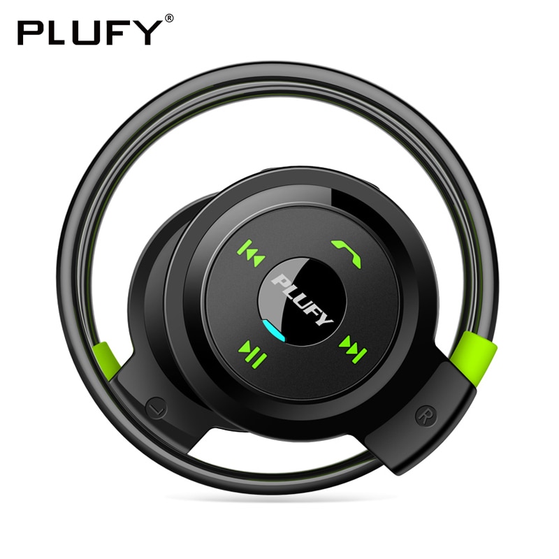 PLUFY Bluetooth earphone Wireless Headphones Sports Sweatproof Headset Auriculares Bluetooth Inalambrico Ecouteur Radio MP3