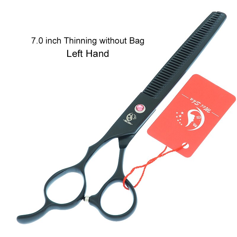 7.0&quot; Meisha Left-handed Pets Grooming Scissors Left Hand Cutting &amp; Thinning Shears JP440C Pet/Dogs Scissors A0185A: A0184A-05-70