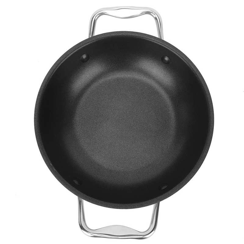 Frying Pan Double Handle Cooking Pan Home Kitchen Restaurant