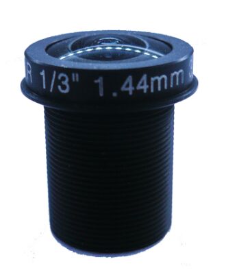 HD fisheyes 1.44mm groothoeklens M12 * 0.5 Mount, F2.5, 1/3 "3.0mp beveiliging CCTV camera lens (SL-RY144F25IR)