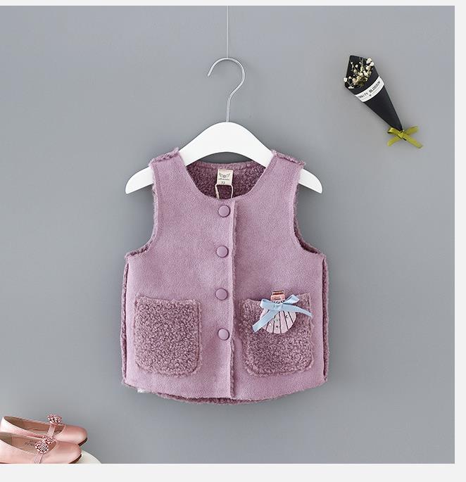 Gilet Sans Manches Enfant Polaire – Taille 2 à 14 Ans – Doublure Chaude, Fermeture Zippée – Pour Automne Et Hiver