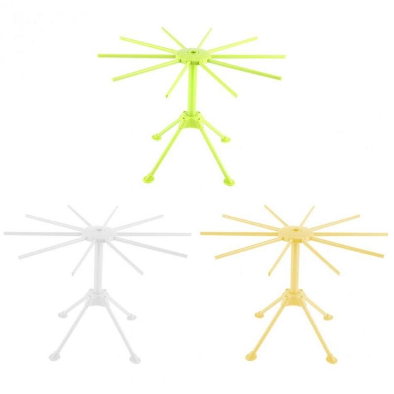 Support de séchage de pâtes pliant, support de nouilles, porte-spaghetti, outil de cuisine, accessoires de pressage, blanc, vert, jaune, pratique