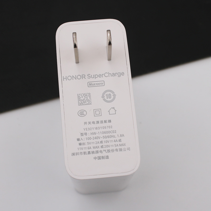 Original Honor 100W Super Schnelle Ladegerät Zauberstab Adapter 6A Typ C Kabel Für Honor 60 50 Profi Für Huawei nova 8 9 Profi Kamerad 50 40 P50