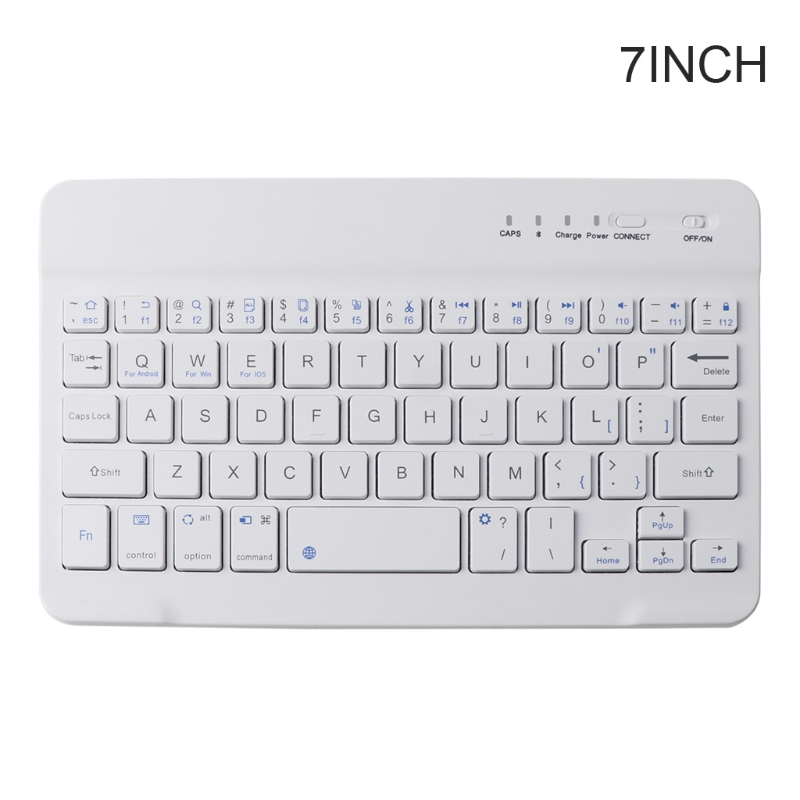 7/9/10 Inch Draadloze Bluetooth Lichtgewicht Oplaadbare Toetsenbord Mobiel Tablet Laptop Universele Toetsenbord Draagbare Reizen Ho