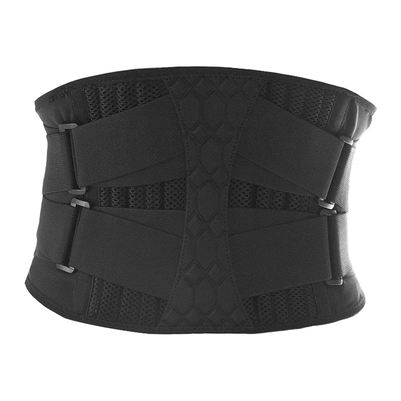 Breathable Back Brace Lumbar Support Belt, Compression Lumbar Support Back Brace for Back Pain, Adjustable Support Straps